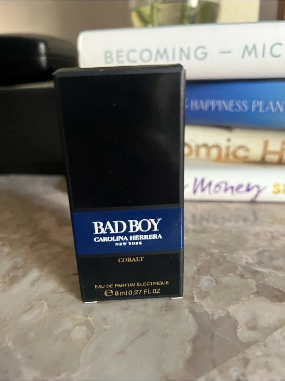 Carolina Herrera Bad Boy Cobalt Blue and Black Fragrance MINI EDP